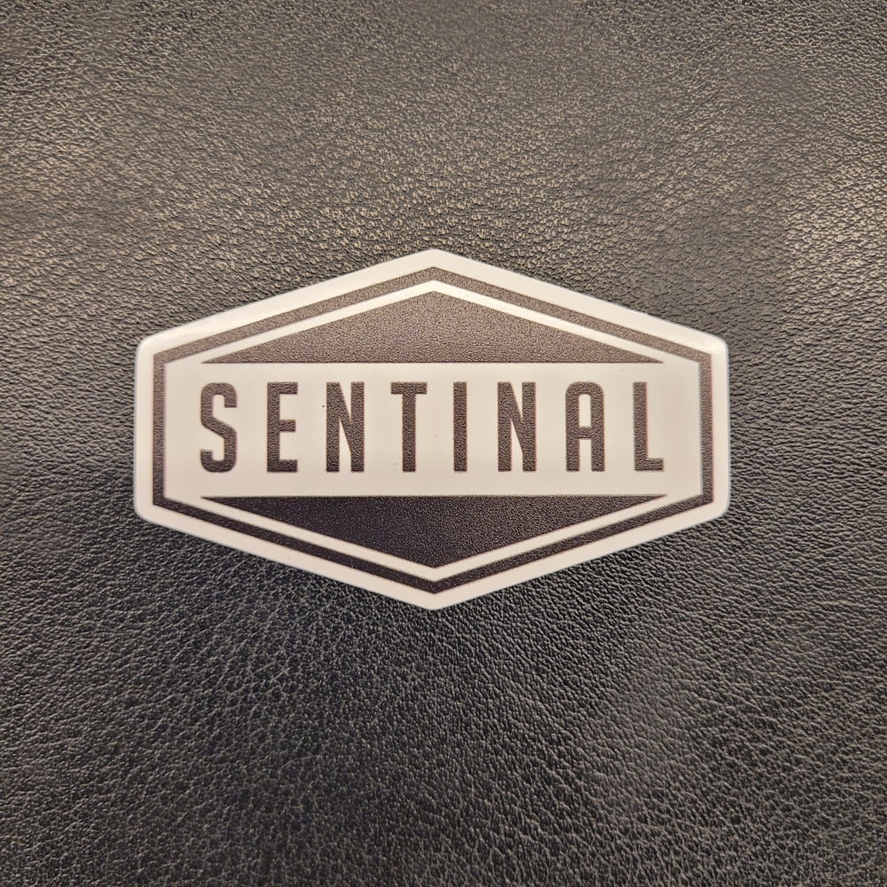 Sentinal 70MM STICKER