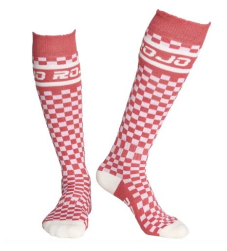 Rojo Checker Sock