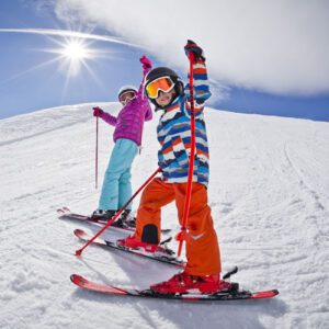Hire premium Skis, boots and poles for the kids